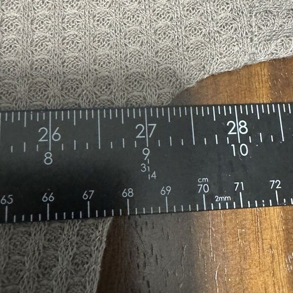 Mittoshop Cardigan Womens S/M Brown Button Front Long Sleeve Side Slit - Picture 13 of 16